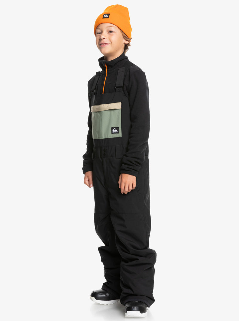 Load image into Gallery viewer, Quiksilver Kids&#39; Mash Up Bib Snow Pants (8-16) True Black EQBTP03052_KVJ0
