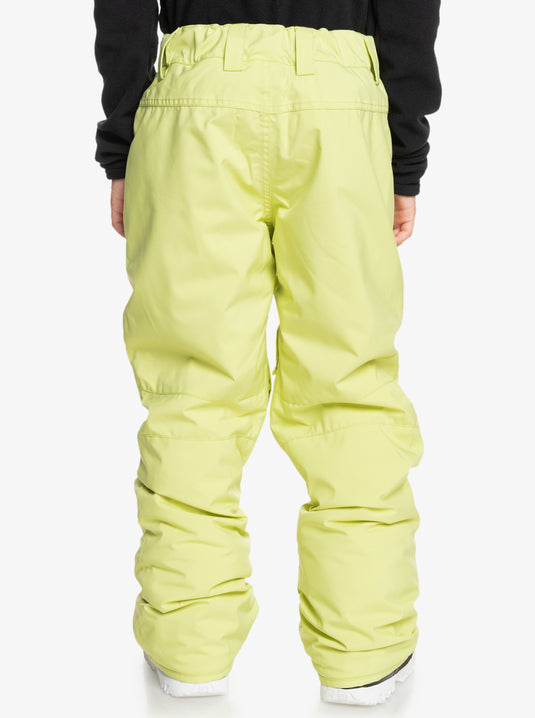 Quiksilver Kids' Estate Snow Pants (8-16) Celery Green EQBTP03055_GEL0