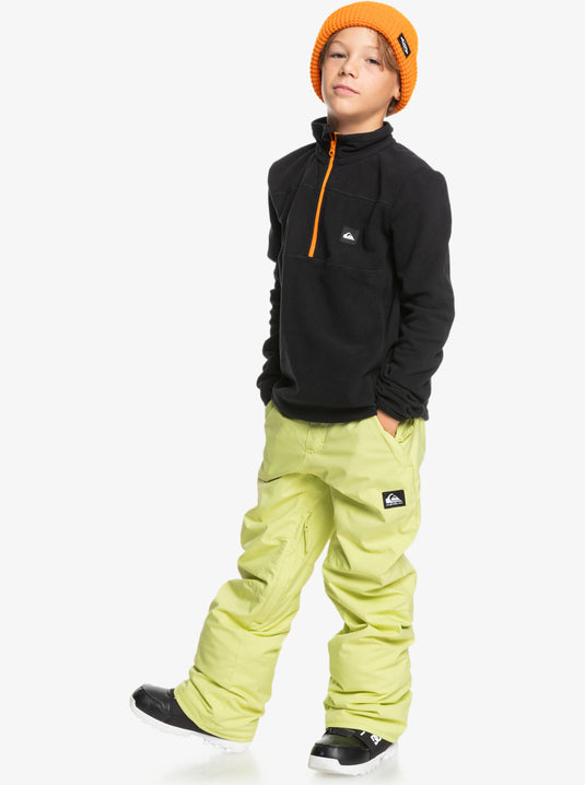 Quiksilver Kids' Estate Snow Pants (8-16) Celery Green EQBTP03055_GEL0