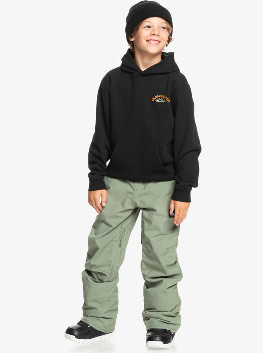 Quiksilver Kids' Estate Snow Pants (8-16) Sea Spray EQBTP03055_GLW0