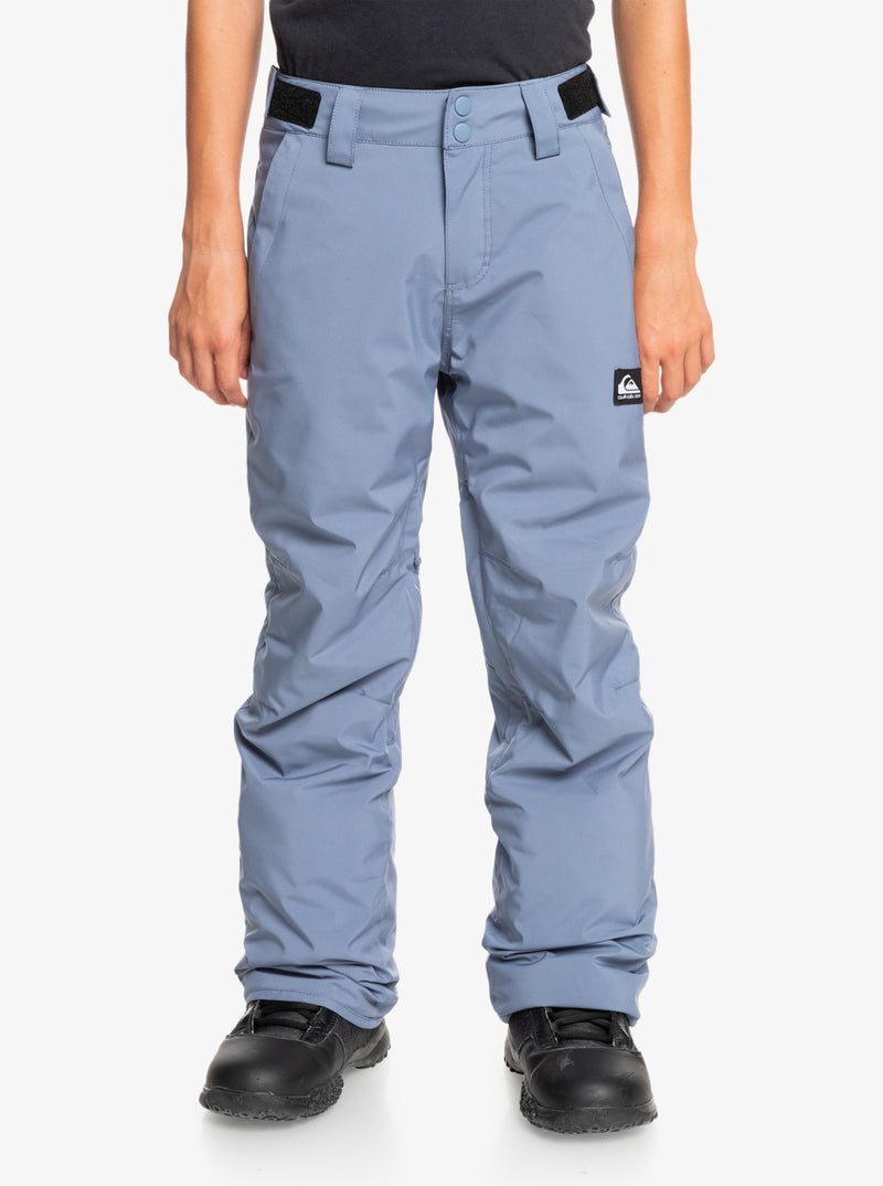 Load image into Gallery viewer, Quiksilver Kids&#39; Estate Snow Pants (8-16) Flint Stone EQBTP03055_SNA0
