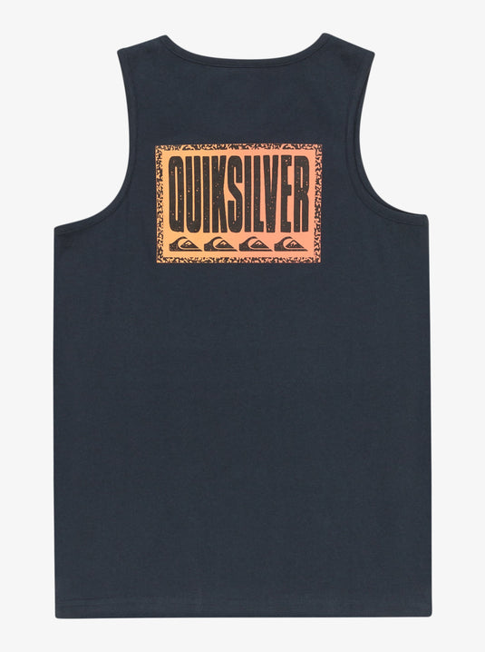 Quiksilver Youth's Long Fade Regular Vest Top (8-16) Dark Navy EQBZT04723-KTP0