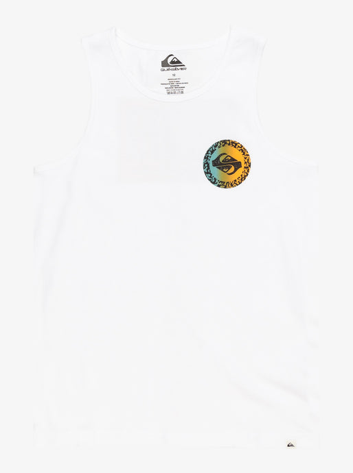 Quiksilver Youth's Long Fade Regular Vest Top (8-16) White EQBZT04723-WBB0