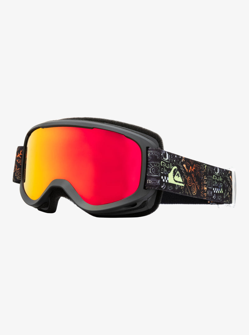 Load image into Gallery viewer, Quiksilver Kids&#39; Little Grom Snowboard Goggles Chatter/Red ML S3 EQKTG03004_CZJ7
