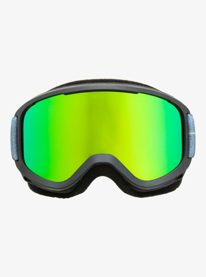 Load image into Gallery viewer, Quiksilver Kids&#39; Little Grom Snowboard Goggles Shadow Check/Green ML S3 EQKTG03004_SZC5
