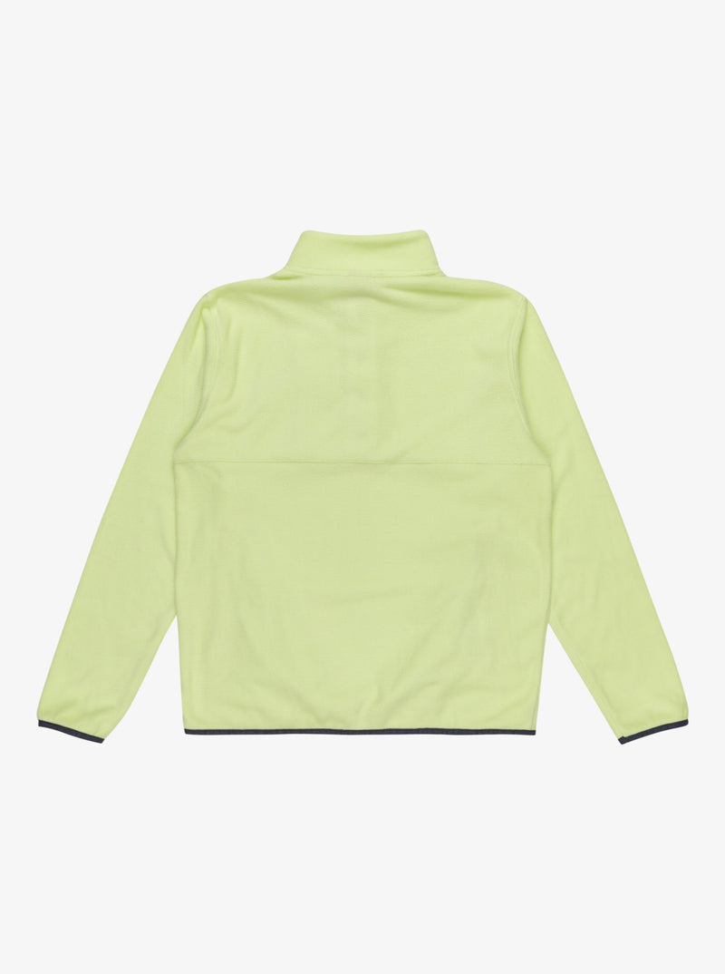 Load image into Gallery viewer, Quiksilver Men&#39;s No Destination Mock Neck Fleece Shadow Lime EQYFT04770-GCQ0
