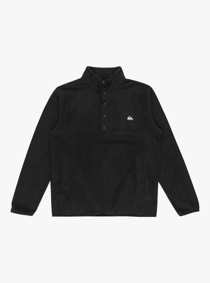 Load image into Gallery viewer, Quiksilver Men&#39;s No Destination Mock Neck Fleece Black EQYFT04770-KVD0
