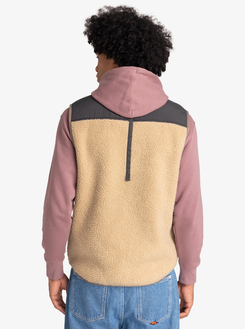 Load image into Gallery viewer, Quiksilver Men&#39;s Shallow Water Zip-Up Fleece Twill EQYFT04853-TKA0
