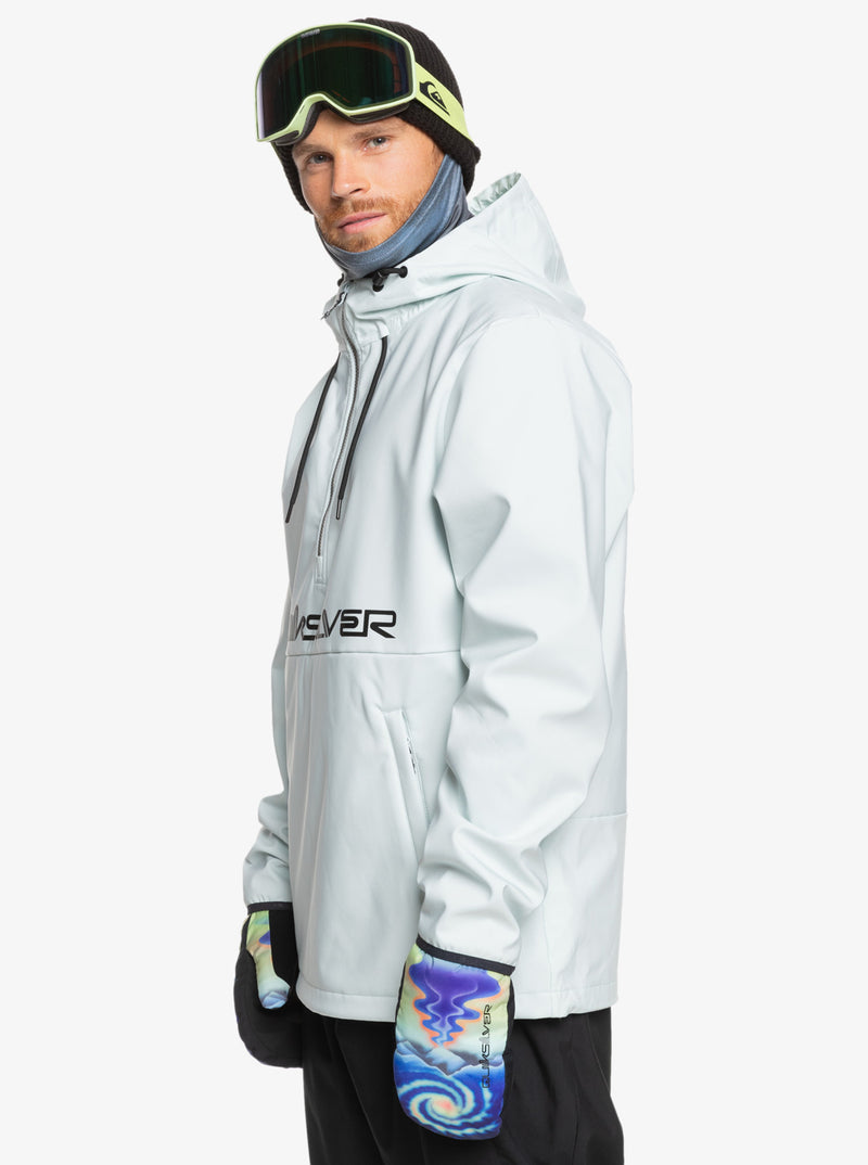 Load image into Gallery viewer, Quiksilver Men&#39;s Live For The Ride Half Zip Hoodie Ice Flow EQYFT04954_SEF0
