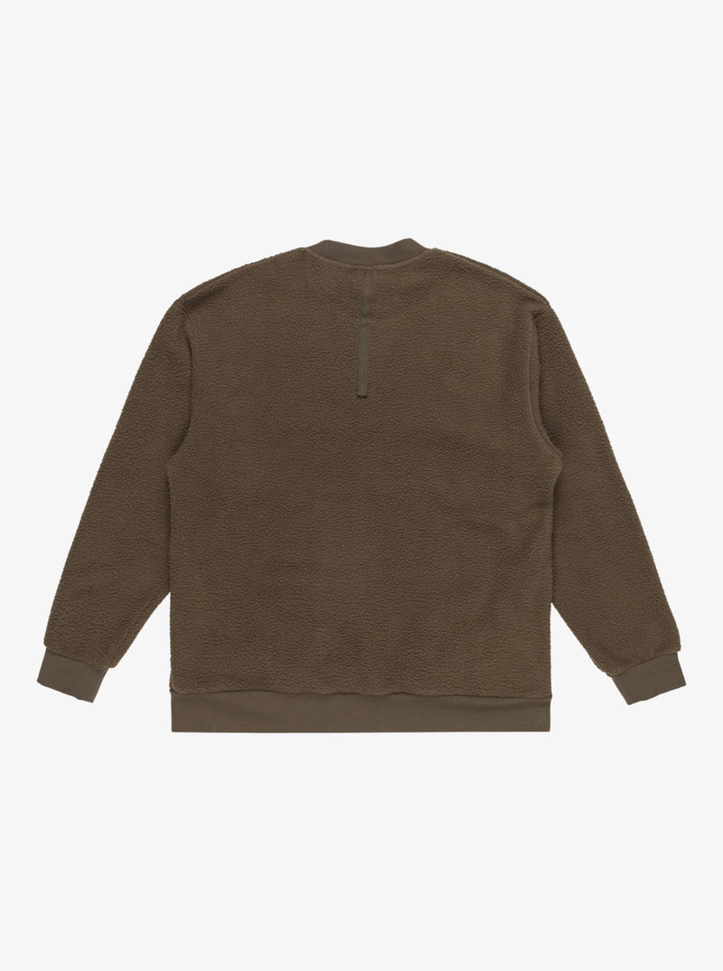 Load image into Gallery viewer, Quiksilver Men&#39;s Clean Coast Sweatshirt Canteen EQYFT04958_CQP0
