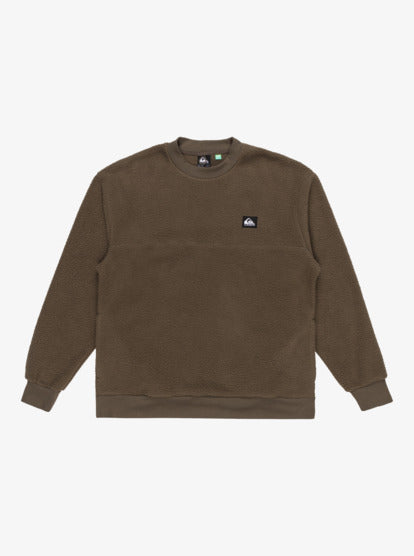 Load image into Gallery viewer, Quiksilver Men&#39;s Clean Coast Sweatshirt Canteen EQYFT04958_CQP0
