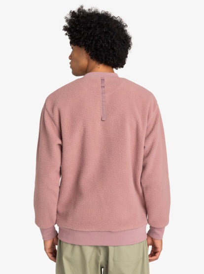 Quiksilver Men's Clean Coast Sweatshirt Grape Shake EQYFT04958_PMR0