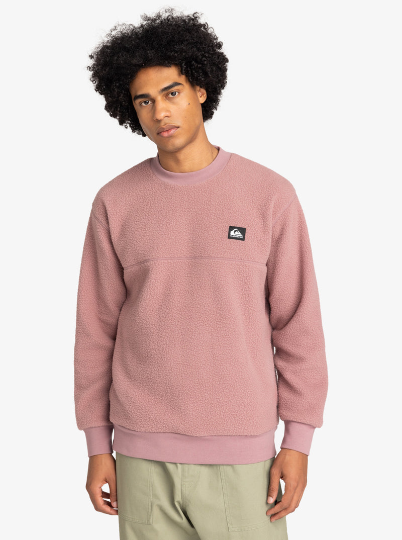 Load image into Gallery viewer, Quiksilver Men&#39;s Clean Coast Sweatshirt Grape Shake EQYFT04958_PMR0
