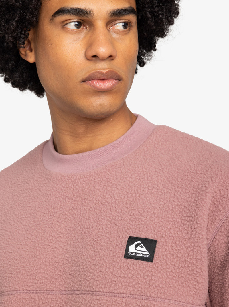 Load image into Gallery viewer, Quiksilver Men&#39;s Clean Coast Sweatshirt Grape Shake EQYFT04958_PMR0
