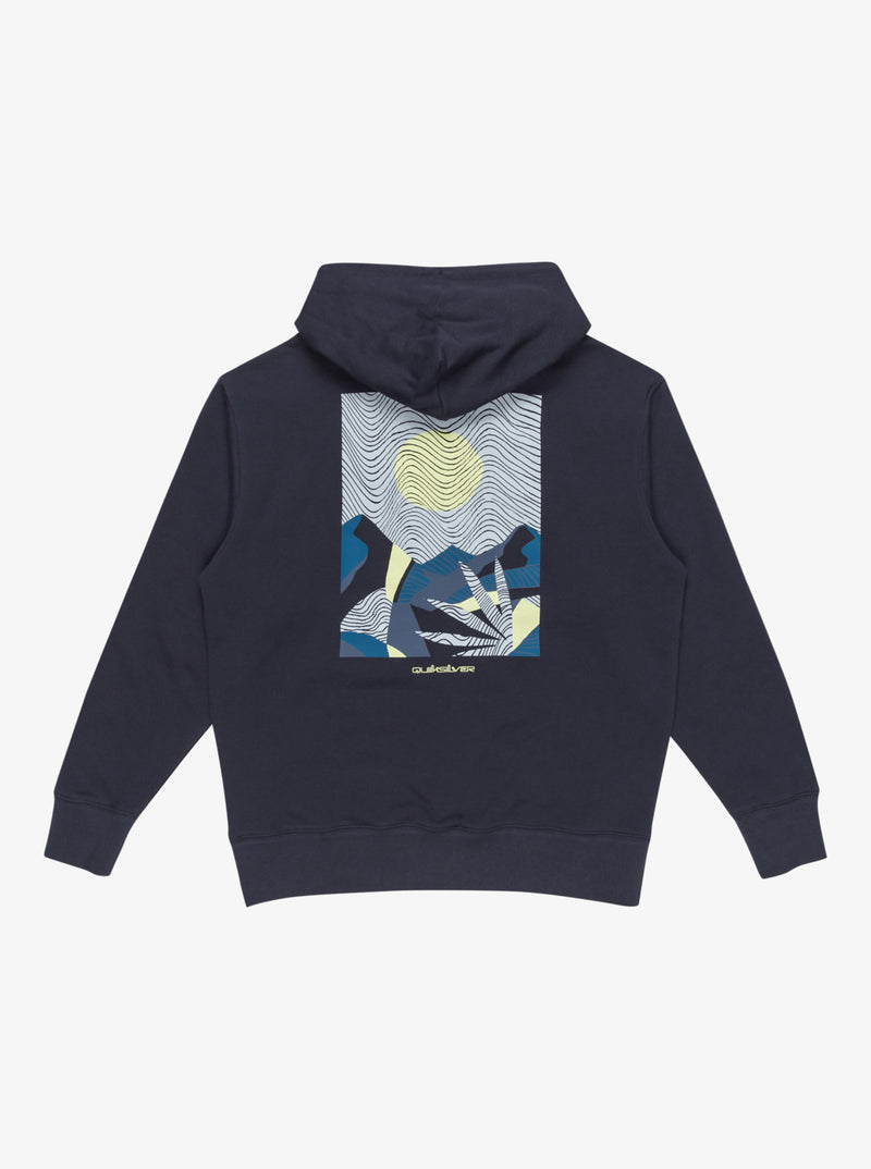 Load image into Gallery viewer, Quiksilver Men&#39;s Abstract Nature Hoodie Blue Nights EQYFT05002_BST0
