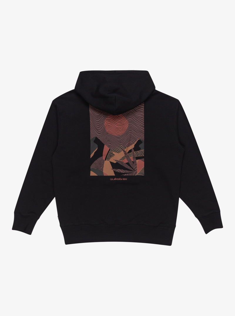 Load image into Gallery viewer, Quiksilver Men&#39;s Abstract Nature Hoodie Black EQYFT05002_KVD0
