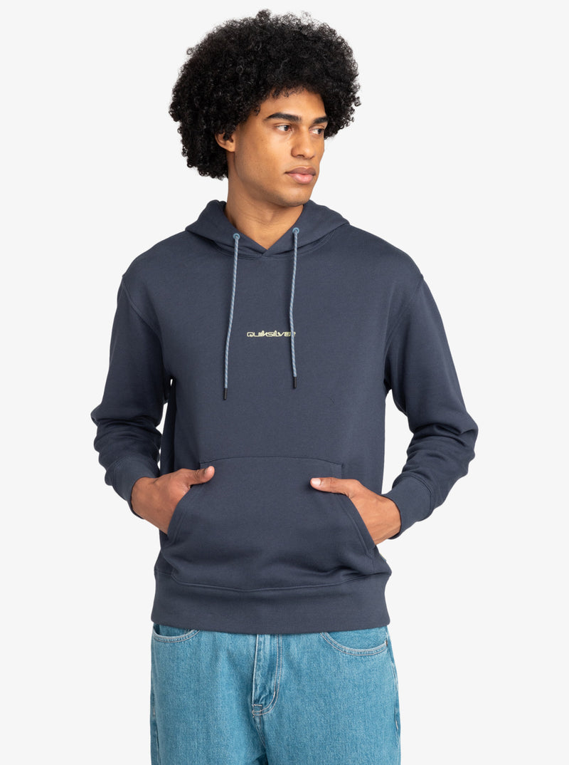 Load image into Gallery viewer, Quiksilver Men&#39;s Abstract Nature Hoodie Blue Nights EQYFT05002_BST0
