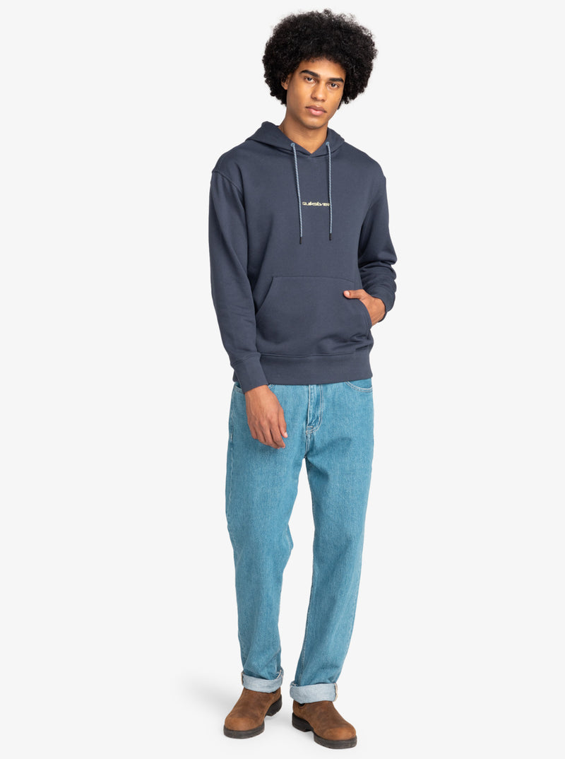 Load image into Gallery viewer, Quiksilver Men&#39;s Abstract Nature Hoodie Blue Nights EQYFT05002_BST0
