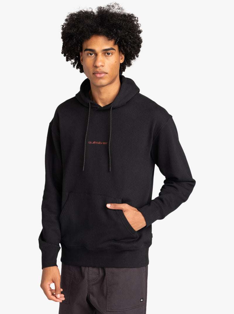 Load image into Gallery viewer, Quiksilver Men&#39;s Abstract Nature Hoodie Black EQYFT05002_KVD0
