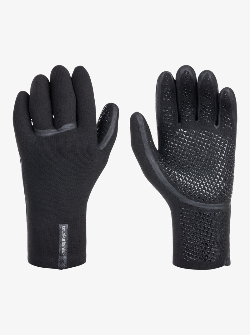 Load image into Gallery viewer, Quiksilver Men&#39;s 3mm Marathon Sessions Neoprene Surf Gloves Black EQYHN03171-KVD0
