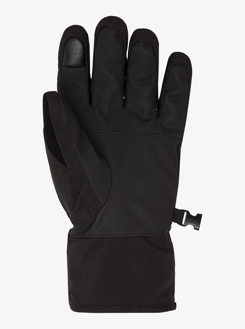 Load image into Gallery viewer, Quiksilver Men&#39;s Cross Snow Gloves True Black EQYHN03191_KVJ0
