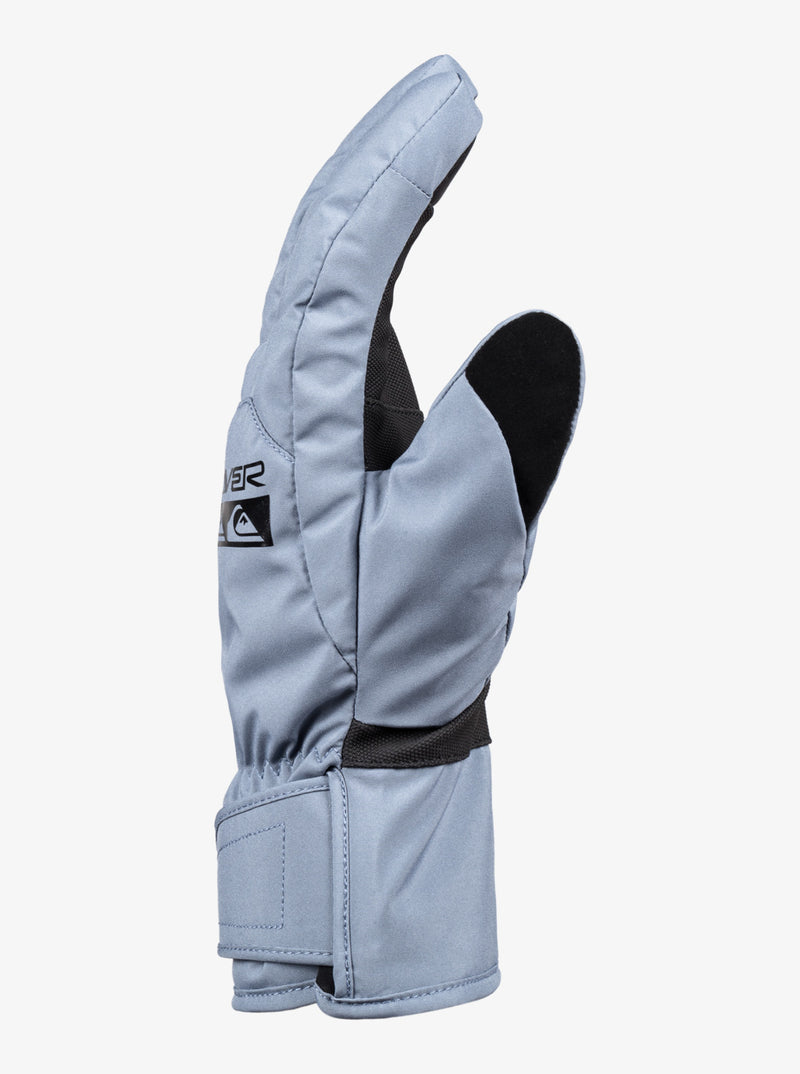 Load image into Gallery viewer, Quiksilver Men&#39;s Cross Snow Gloves Flint Stone EQYHN03191_SNA0
