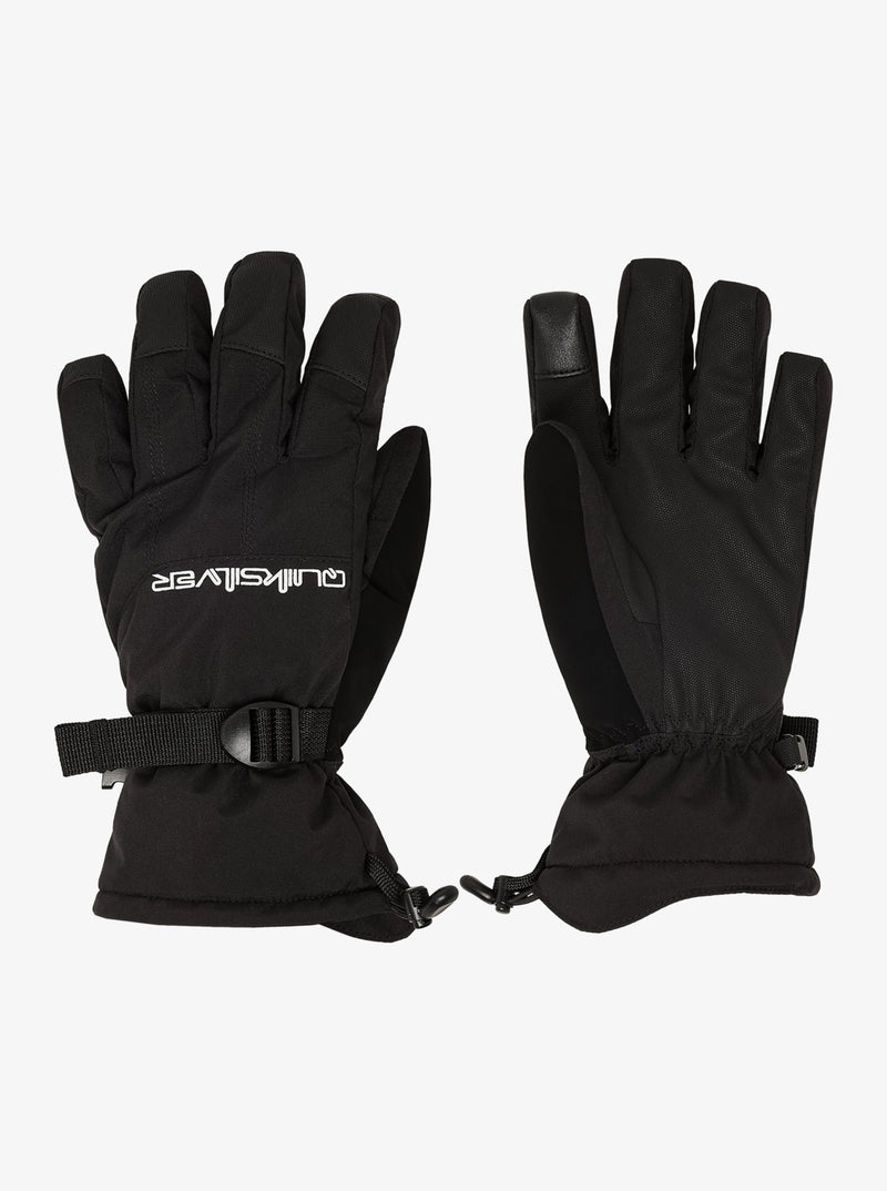 Load image into Gallery viewer, Quiksilver Men&#39;s Mission Snow Gloves True Black EQYHN03193_KVJ0
