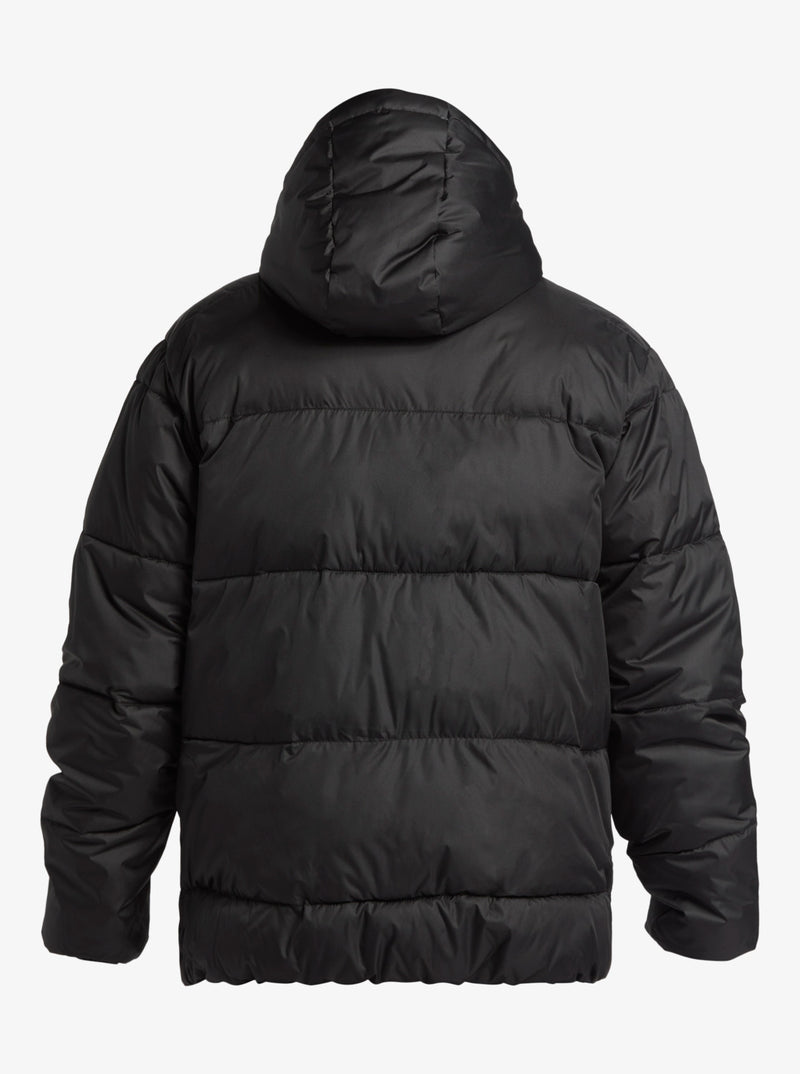 Load image into Gallery viewer, Quiksilver Men&#39;s Cold Days Puffer Jacket Black EQYJK04066_KVJ0
