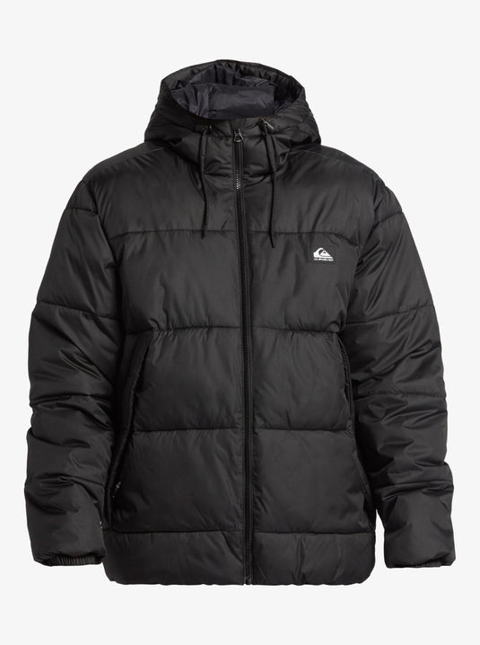 Quiksilver Men's Cold Days Puffer Jacket Black EQYJK04066_KVJ0