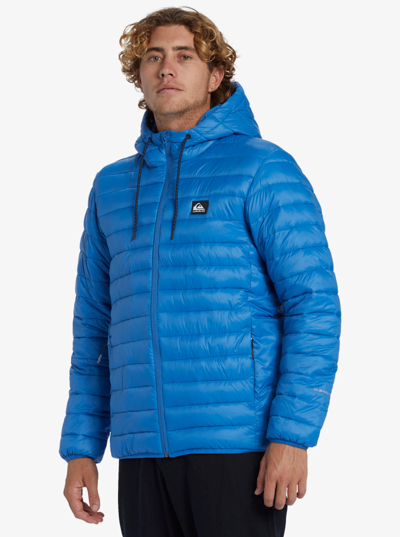 Load image into Gallery viewer, Quiksilver Men&#39;s Scaly Insulated Hooded Jacket Star Sapphire EQYJK04158_BNJ0
