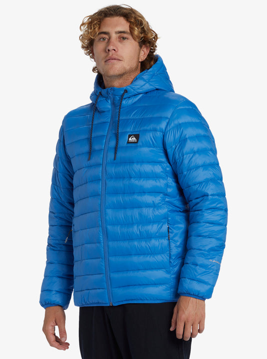 Quiksilver Men's Scaly Insulated Hooded Jacket Star Sapphire EQYJK04158_BNJ0