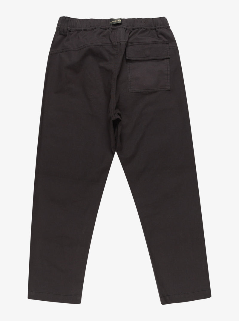 Load image into Gallery viewer, Quiksilver Men&#39;s Run Ashore Elastic Waist Pants Tarmac EQYNP03306_KTA0
