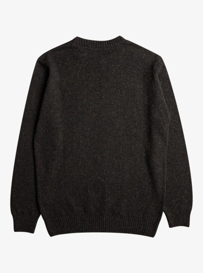 Load image into Gallery viewer, Quiksilver Men&#39;s Slow Song Crew Neck Jumper Tarmac EQYSW03314_KTA0
