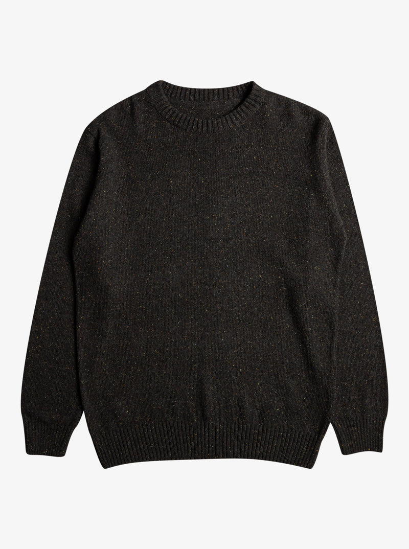 Load image into Gallery viewer, Quiksilver Men&#39;s Slow Song Crew Neck Jumper Tarmac EQYSW03314_KTA0
