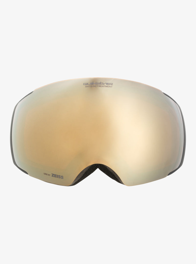 Load image into Gallery viewer, Quiksilver Men&#39;s Greenwood Snowboard/Ski Googles Black/Clux ML Silver EQYTG03157_KVM0
