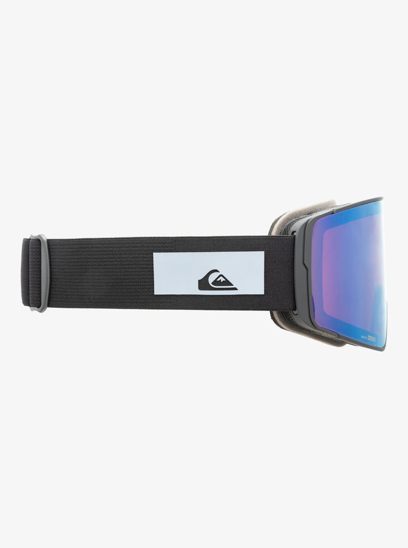 Load image into Gallery viewer, Quiksilver Men&#39;s Storm Snowboard Goggles Black/Clux L Blue ML S3 EQYTG03204_GTD9
