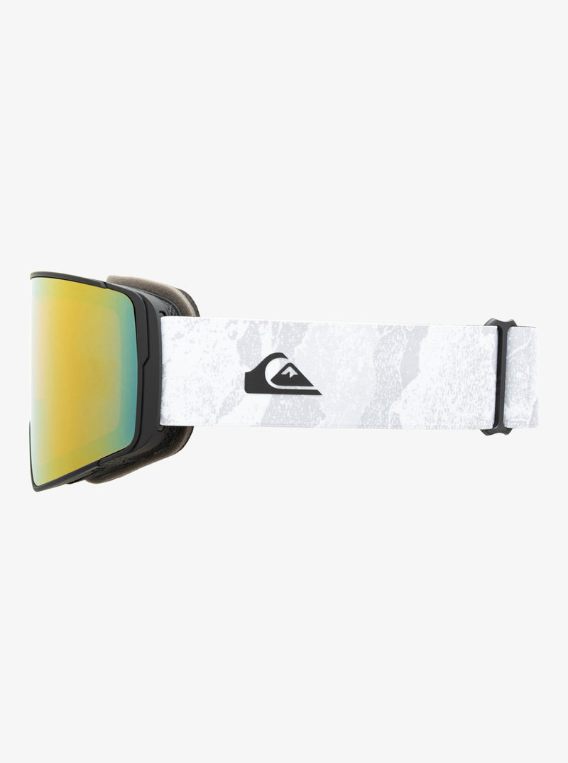 Load image into Gallery viewer, Quiksilver Men&#39;s Storm Snowboard Goggles White Camo/Clux L Purple ML S3 EQYTG03204_WBB7
