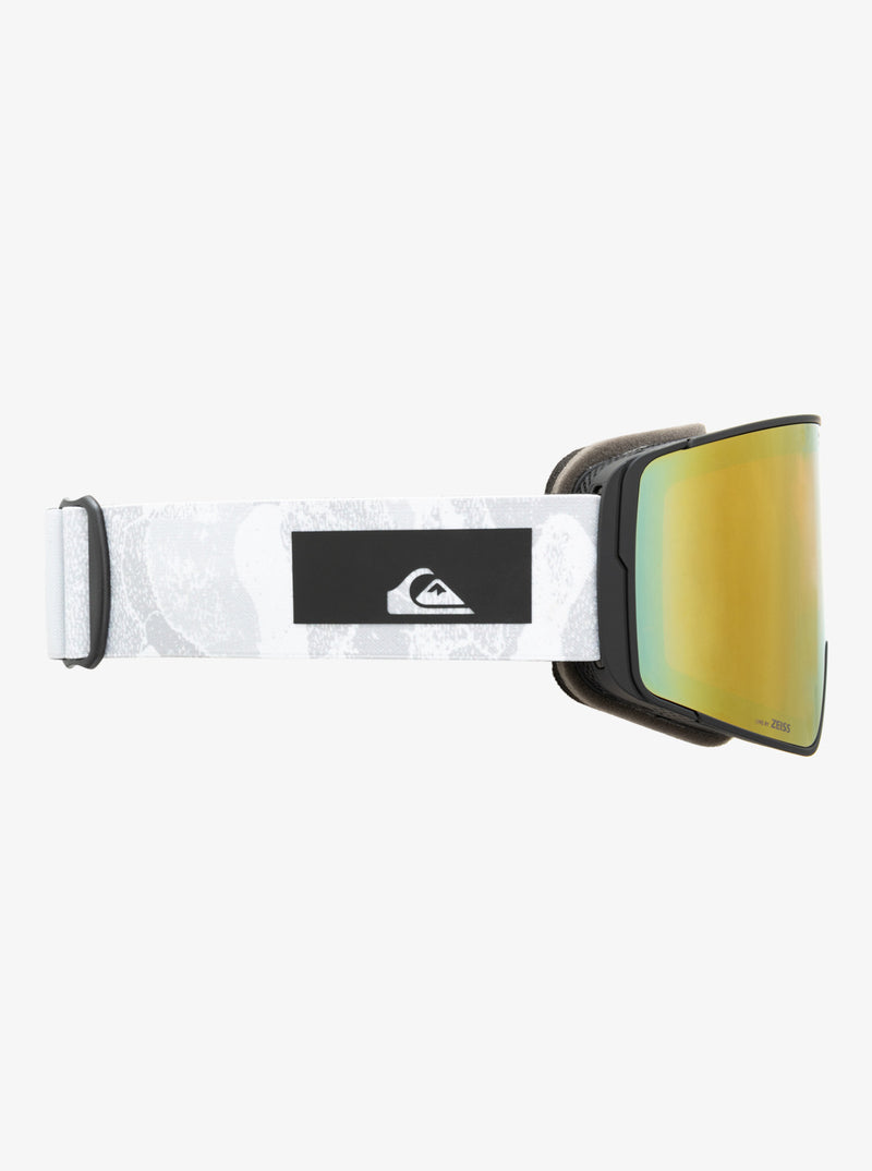 Load image into Gallery viewer, Quiksilver Men&#39;s Storm Snowboard Goggles White Camo/Clux L Purple ML S3 EQYTG03204_WBB7
