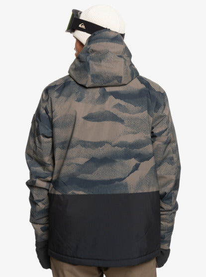 Load image into Gallery viewer, Quiksilver Men&#39;s Mission Snow Jacket Mountain Spray Canteen EQYTJ03478_CQP1
