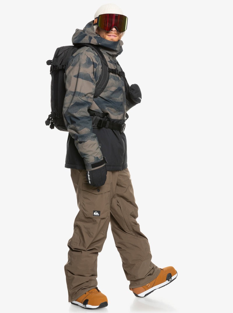 Load image into Gallery viewer, Quiksilver Men&#39;s Mission Snow Jacket Mountain Spray Canteen EQYTJ03478_CQP1
