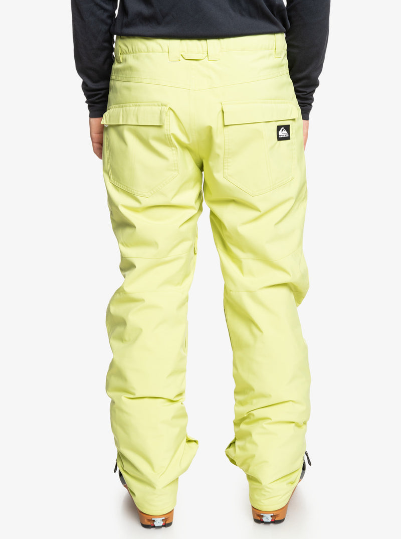 Load image into Gallery viewer, Quiksilver Men&#39;s Estate Snow Pants Celery Green EQYTP03146_GEL0
