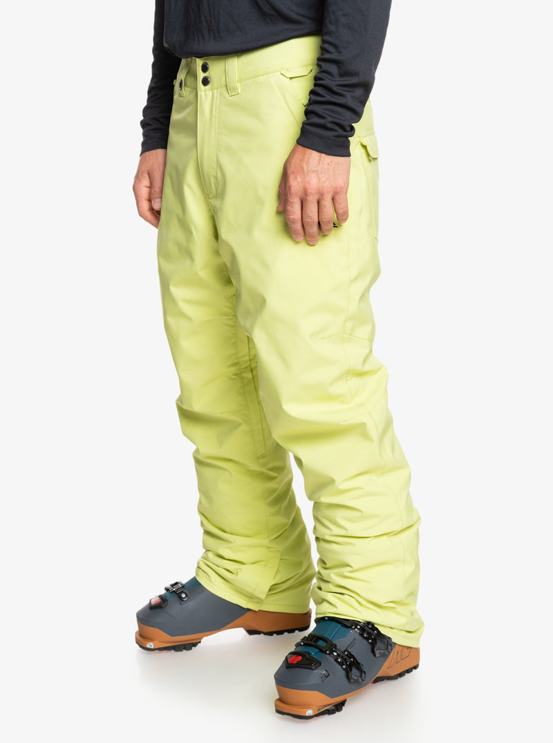 Load image into Gallery viewer, Quiksilver Men&#39;s Estate Snow Pants Celery Green EQYTP03146_GEL0
