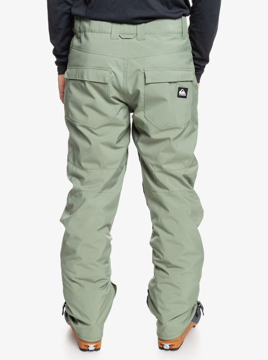 Quiksilver Men's Estate Snow Pants Sea Spray EQYTP03146_GLW0