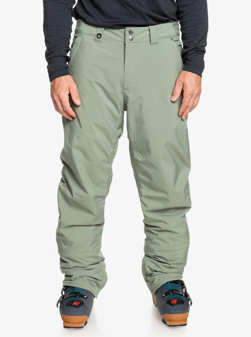 Quiksilver Men's Estate Snow Pants Sea Spray EQYTP03146_GLW0