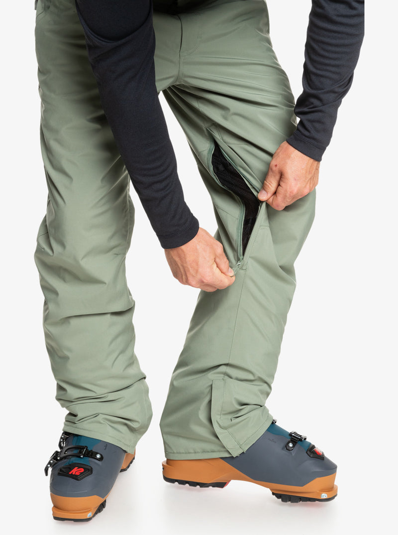 Load image into Gallery viewer, Quiksilver Men&#39;s Estate Snow Pants Sea Spray EQYTP03146_GLW0
