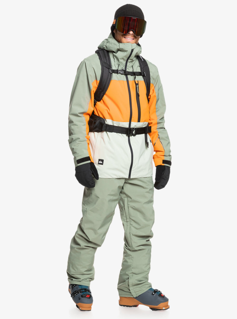 Load image into Gallery viewer, Quiksilver Men&#39;s Estate Snow Pants Sea Spray EQYTP03146_GLW0
