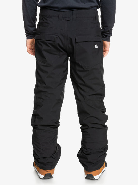 Quiksilver Men's Estate Snow Pants True Black EQYTP03146_KVJ0