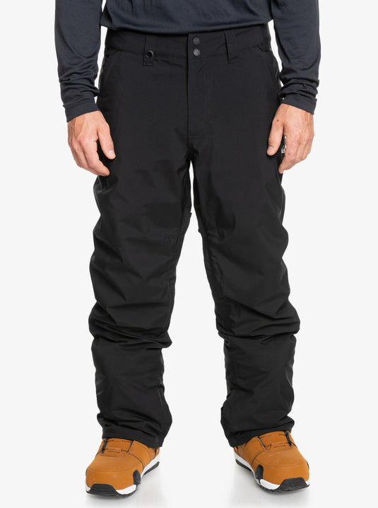 Quiksilver Men's Estate Snow Pants True Black EQYTP03146_KVJ0