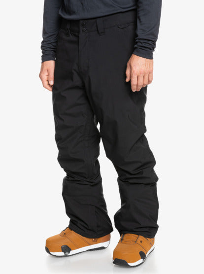 Quiksilver Men's Estate Snow Pants True Black EQYTP03146_KVJ0