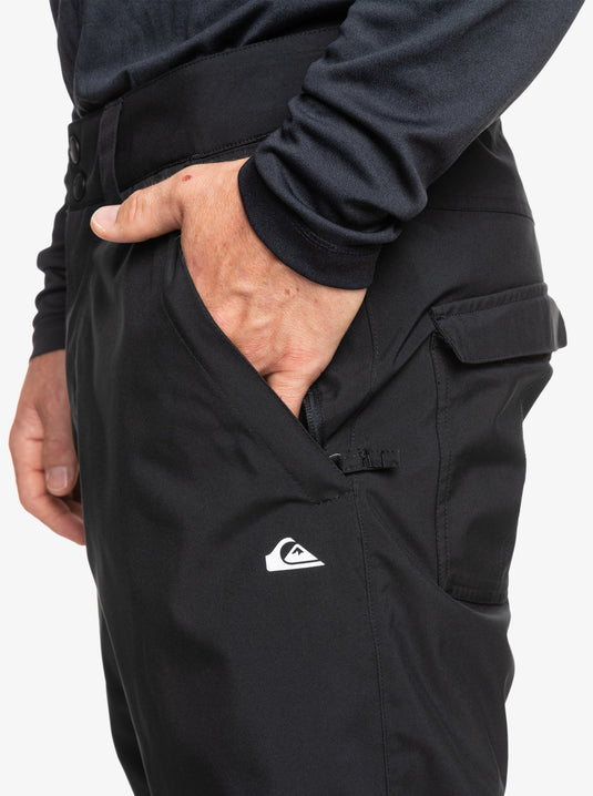 Quiksilver Men's Estate Snow Pants True Black EQYTP03146_KVJ0